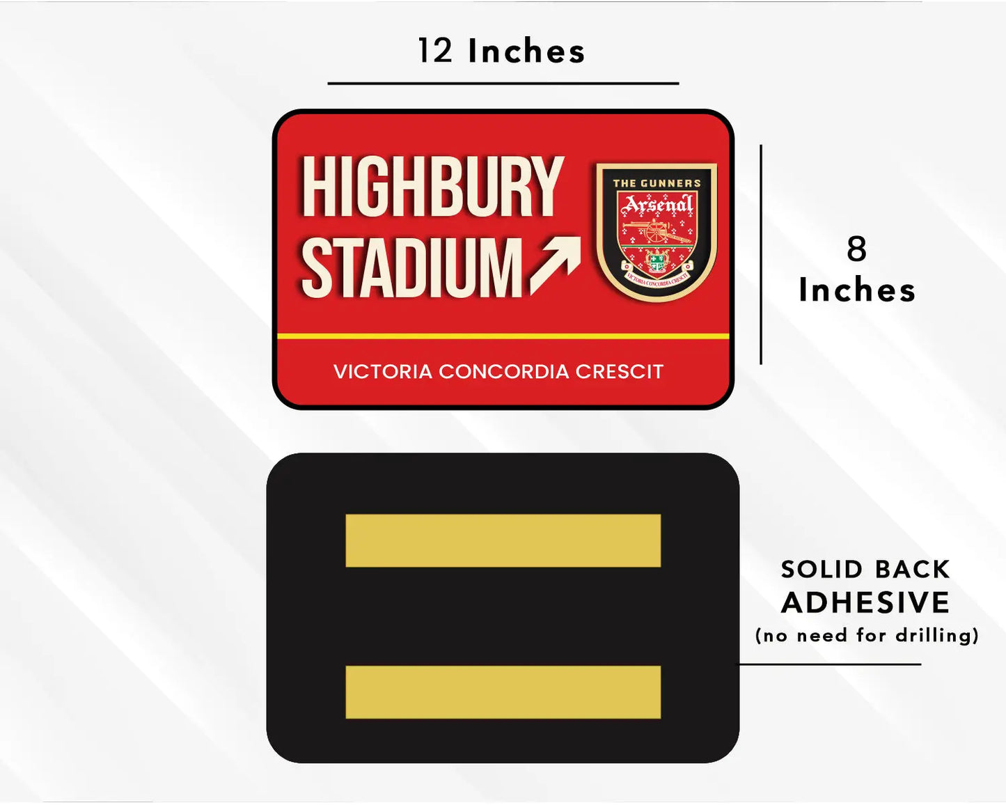 Highbury Stadium Signage