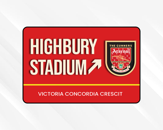 Highbury Stadium Signage