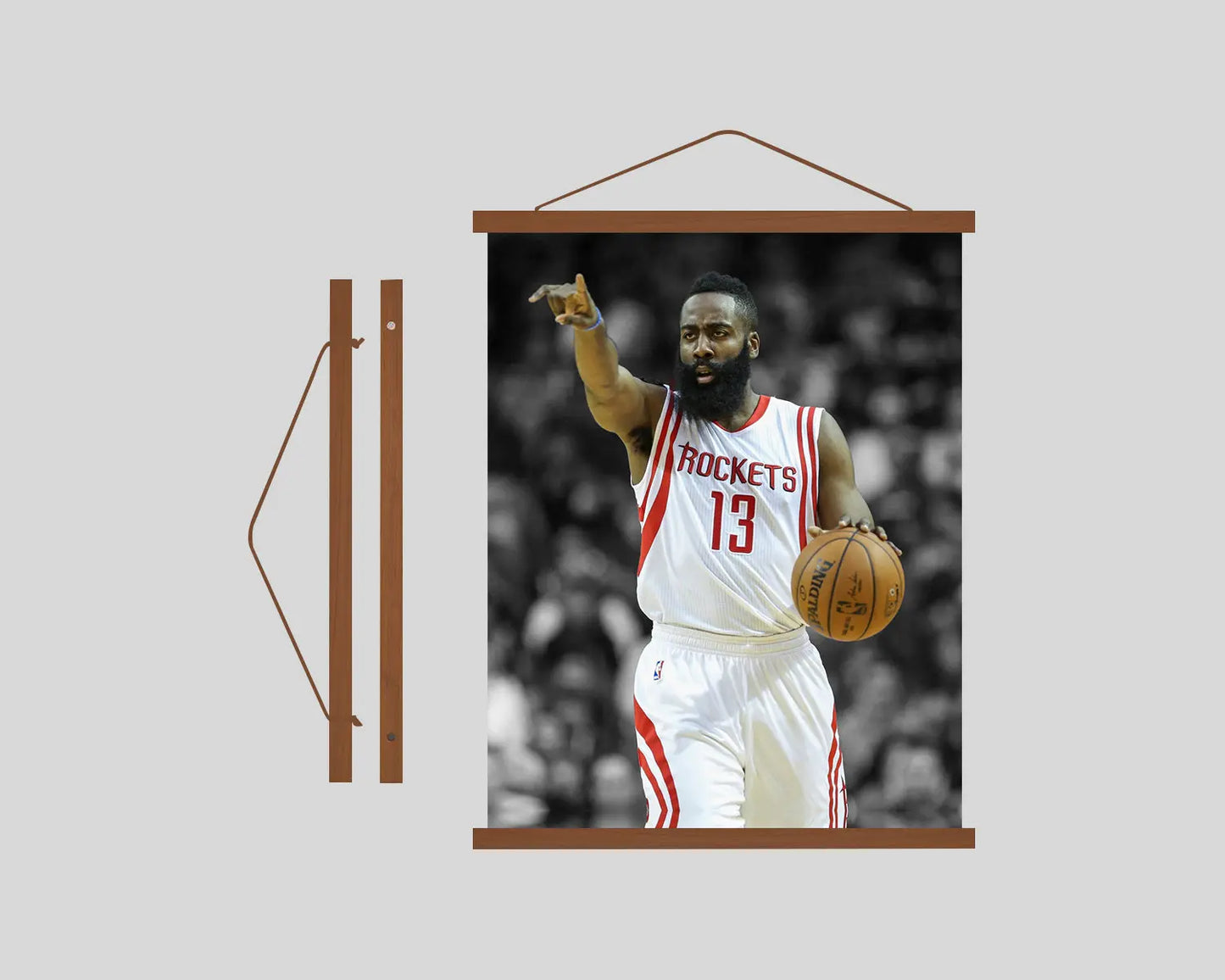 Cuadro de arte de pared con marco para colgar de Bryce Harper