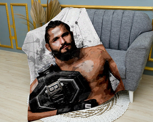 Jorge Masvidal Splash Effect Fleece Blanket