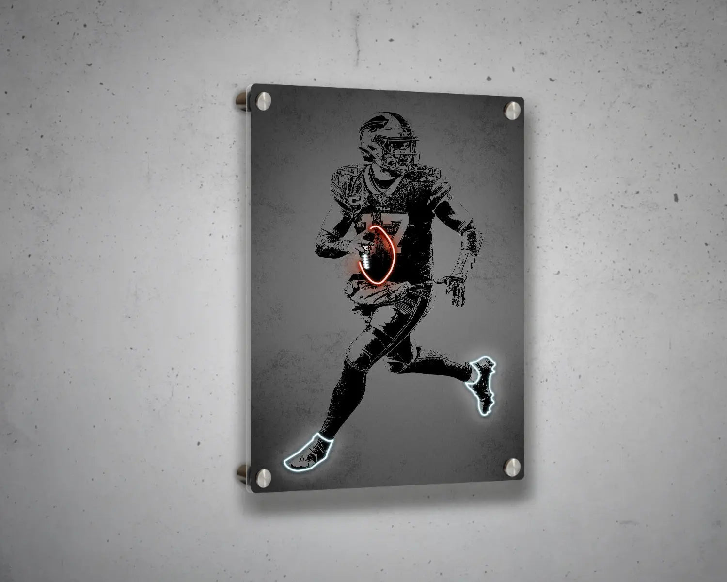 Josh Allen Canvas Wall Art 