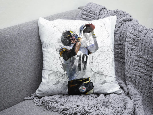 JuJu Smith-Schuster Splash Effect Pillow