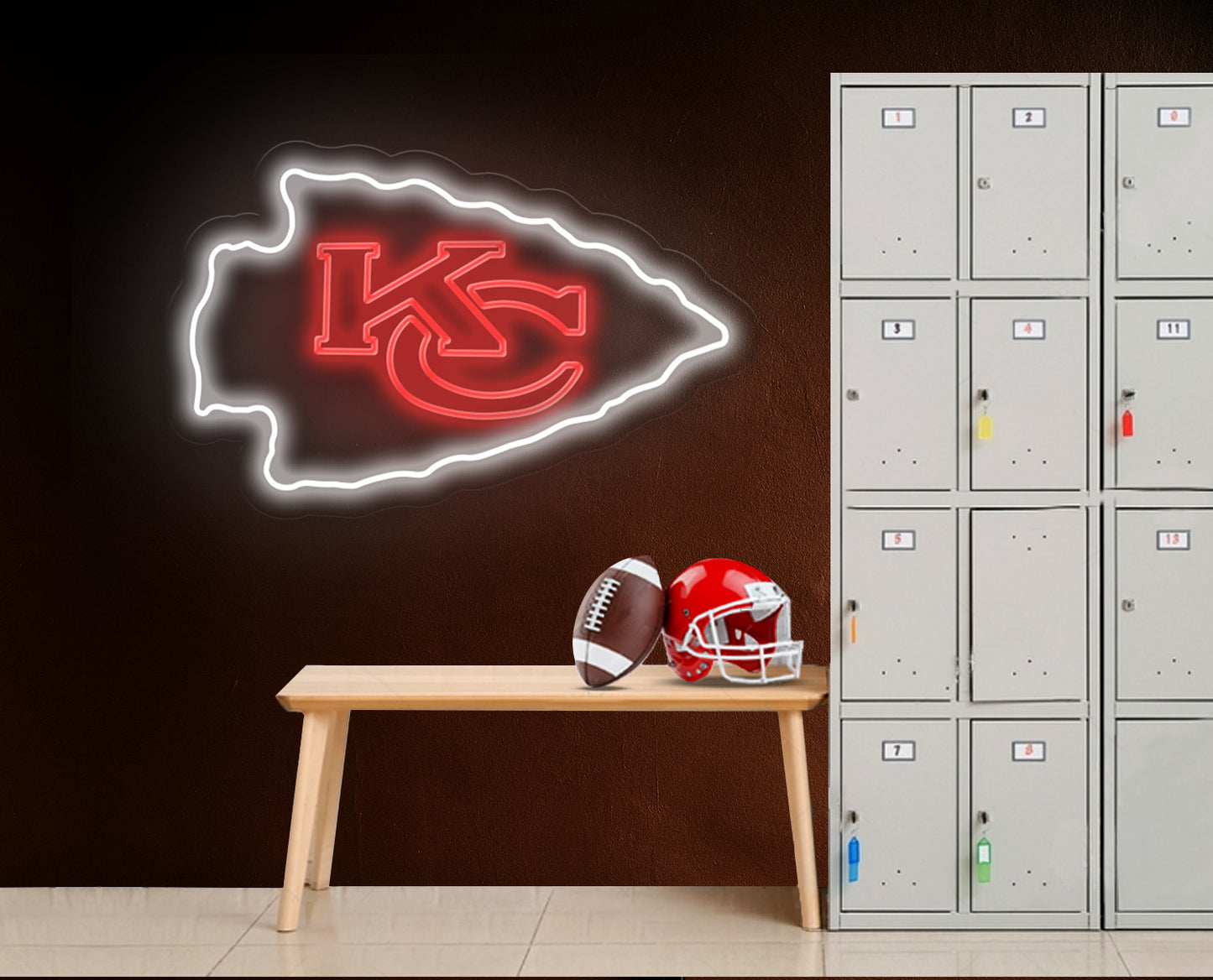 Kansas City Chiefs Neon Sign