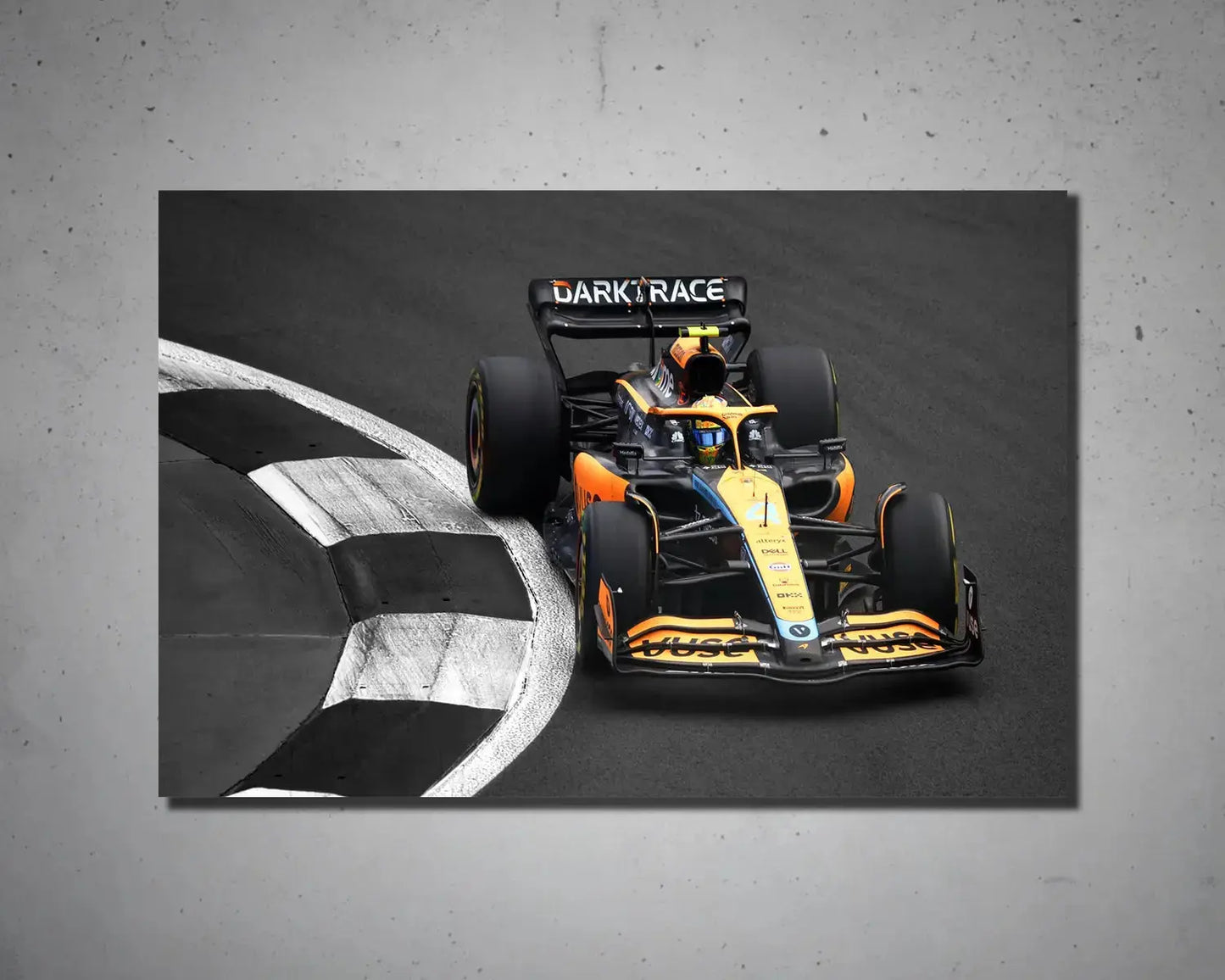 Lando Norris Canvas Wall Art
