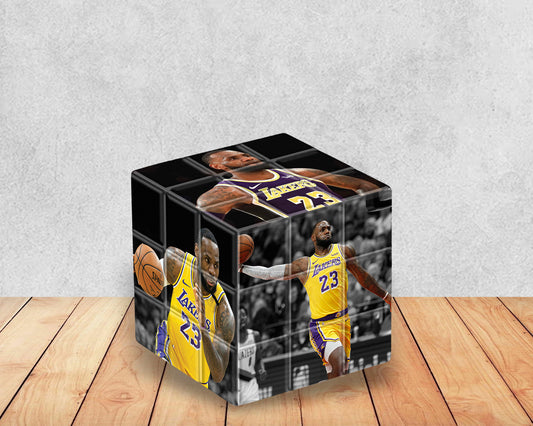 Lebron James Rubik's Cube