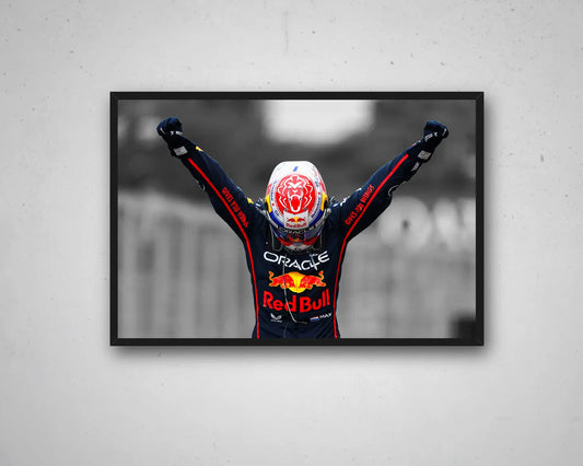 Arte en lienzo en blanco y negro de Dale Earnhardt