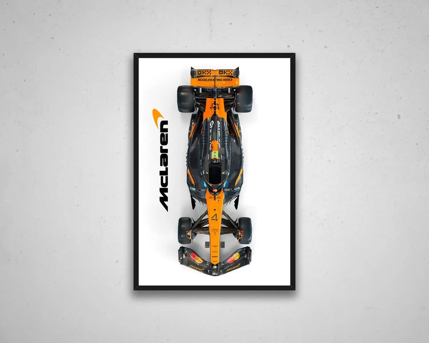 McLaren F1 MCL39 2025 Wall Art