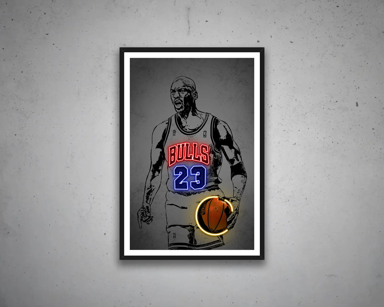 Michael Jordan Canvas Wall Art