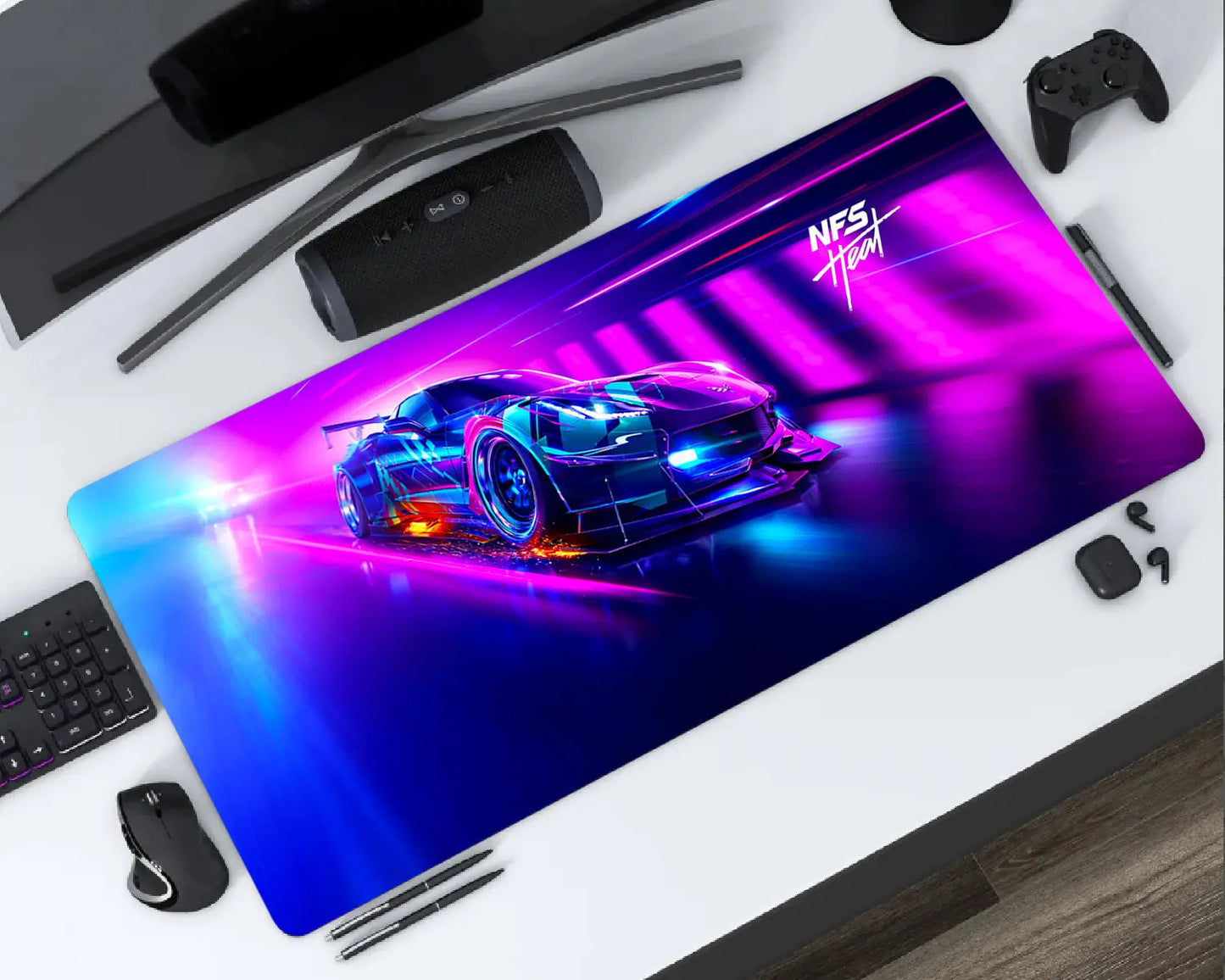 NFS Heat Gaming Desk Pad