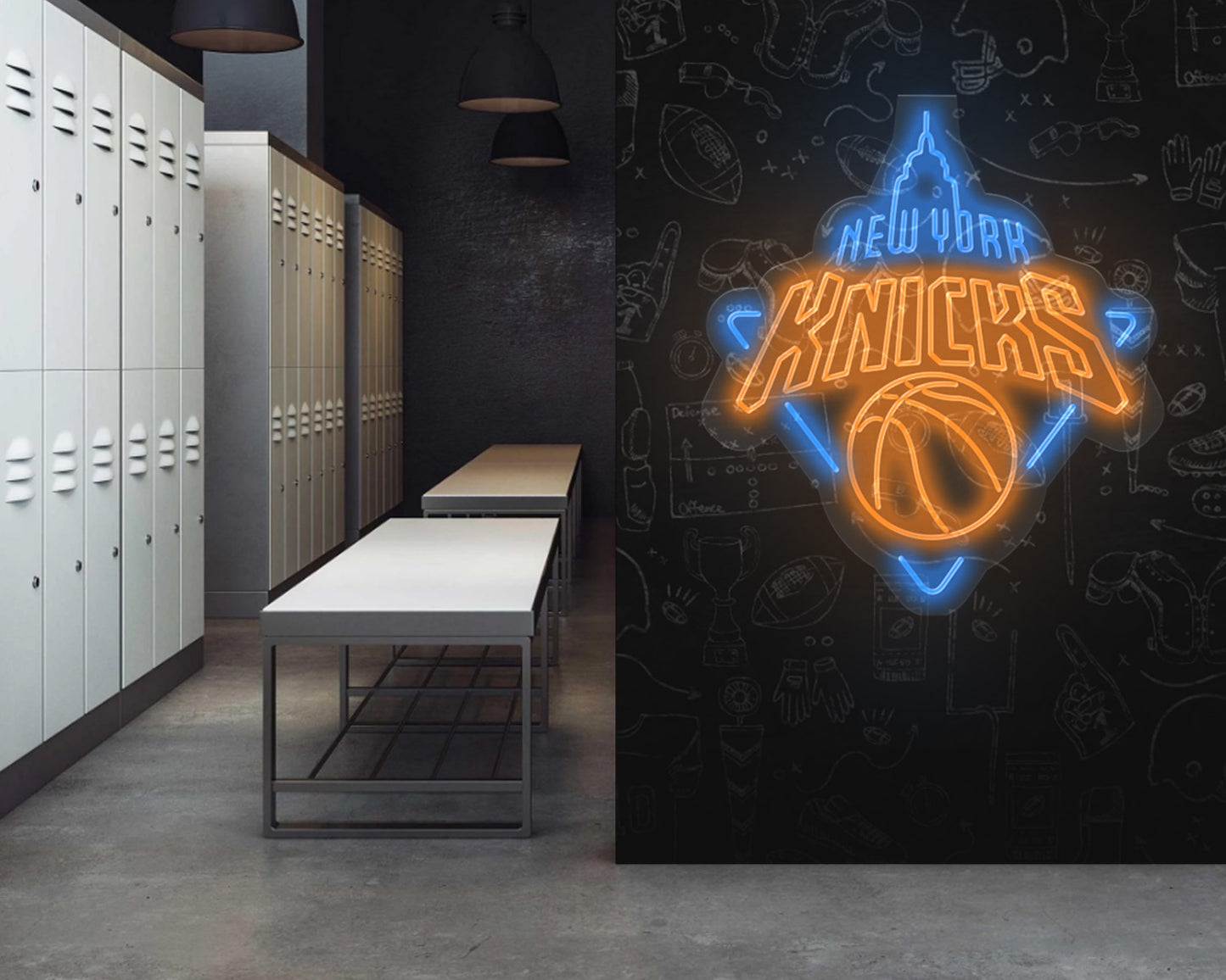 New York Knicks Neon Sign