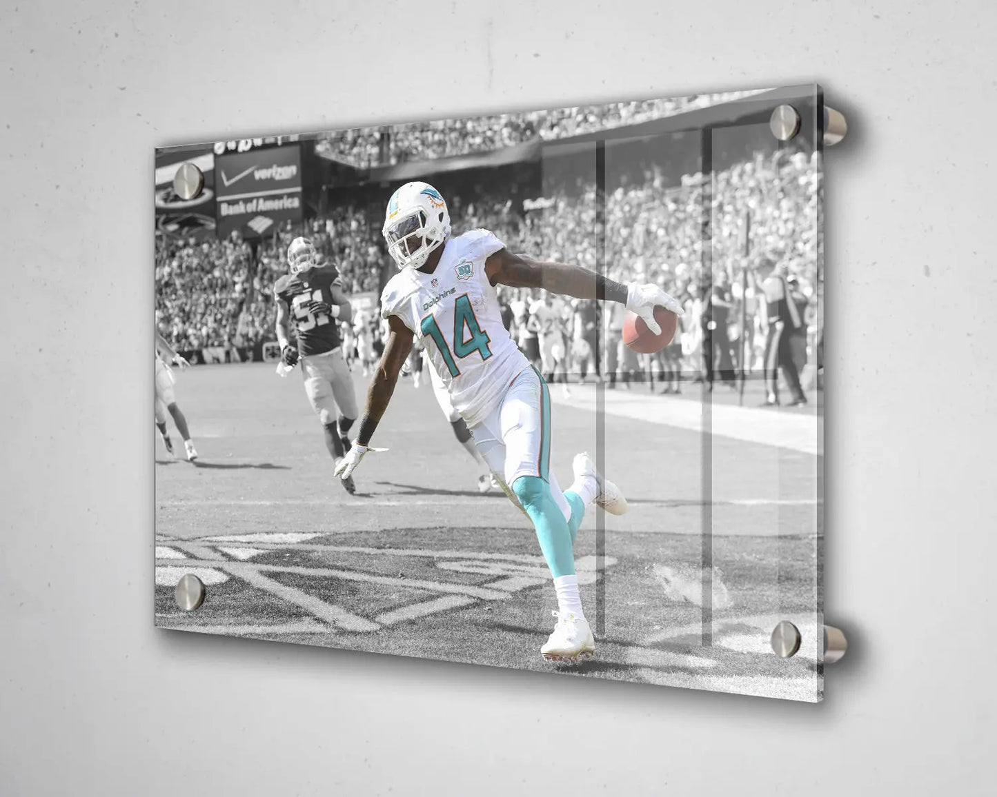 Odell Beckham Jr. Black & White Canvas Print | NFL Wall Art