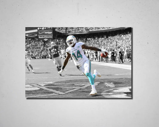 Arte en lienzo en blanco y negro de Tom Brady