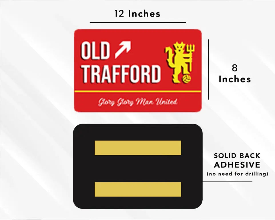 Old Trafford Stadium Acrylic Door Sign