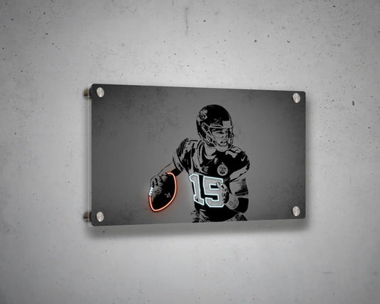 Patrick Mahomes Canvas Wall Art