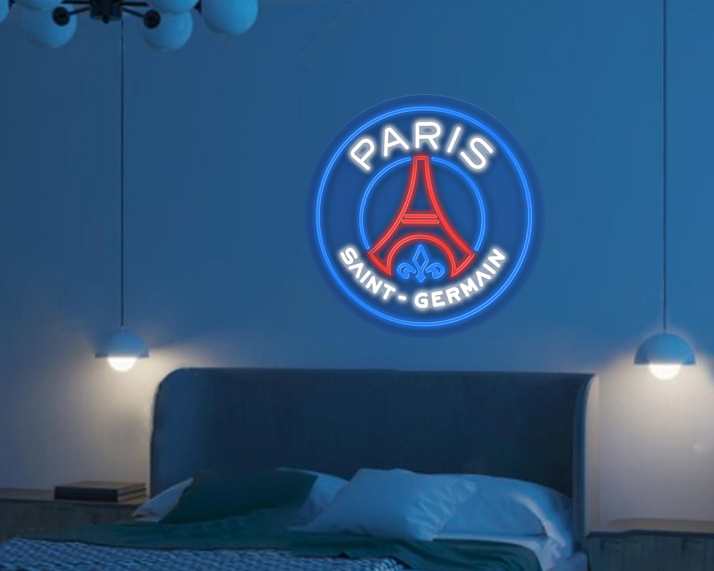 Paris Saint Germain Neon Sign