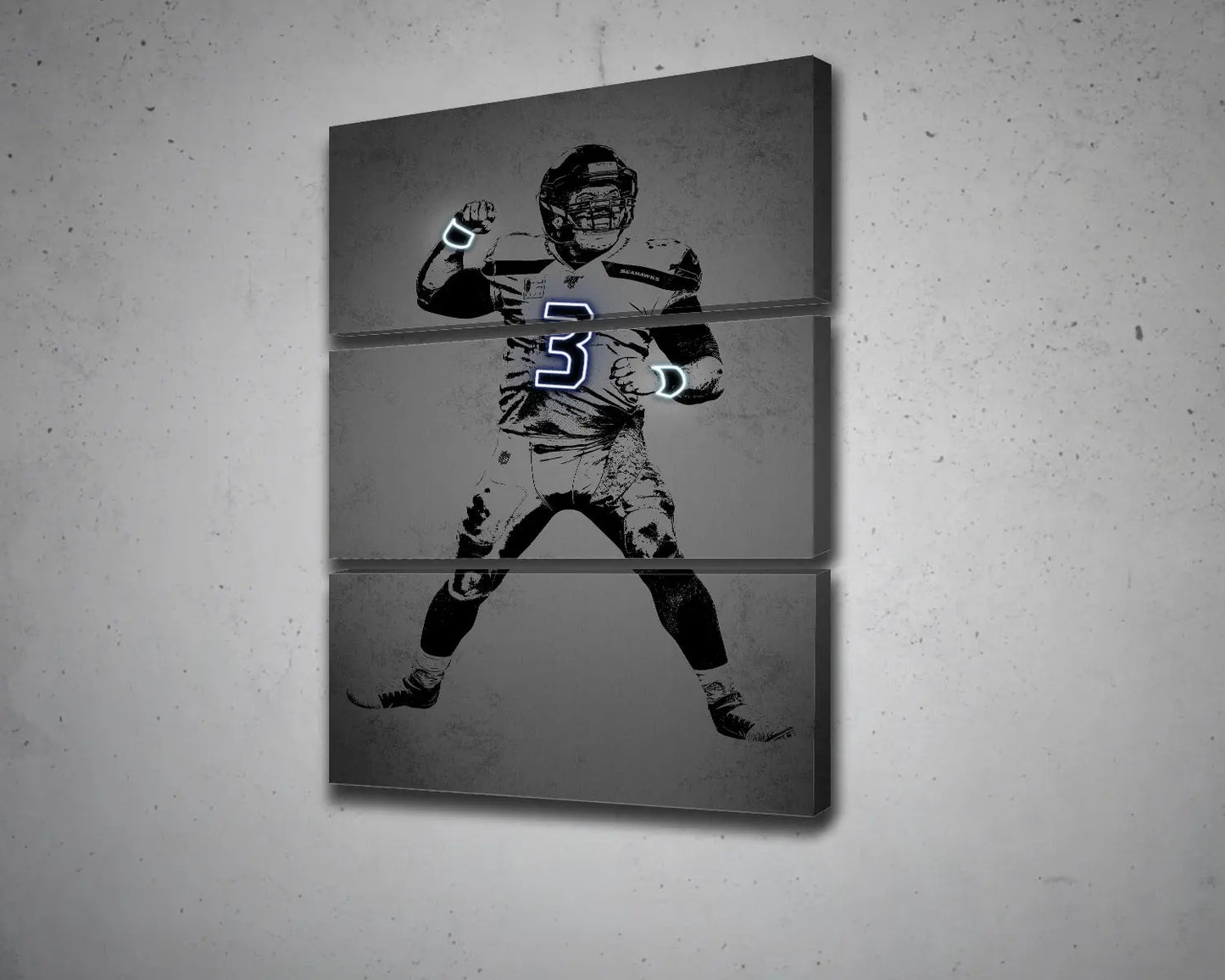 Russell Wilson Canvas Wall Art 