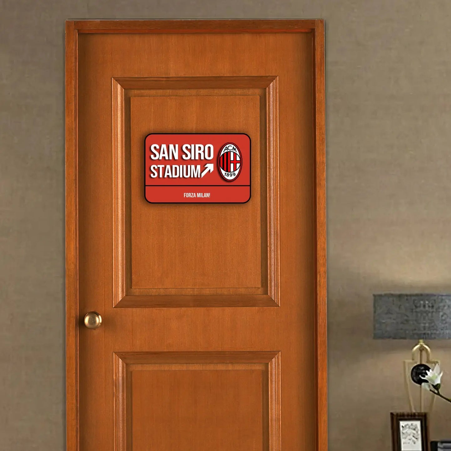 San Siro Stadium Stadium Acrylic Door Sign