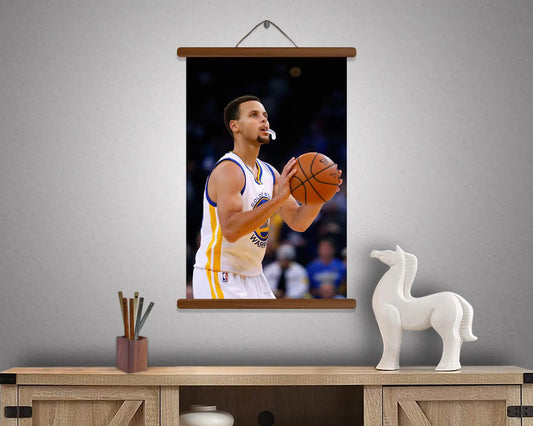Stephan Curry Poster Hanging Frame