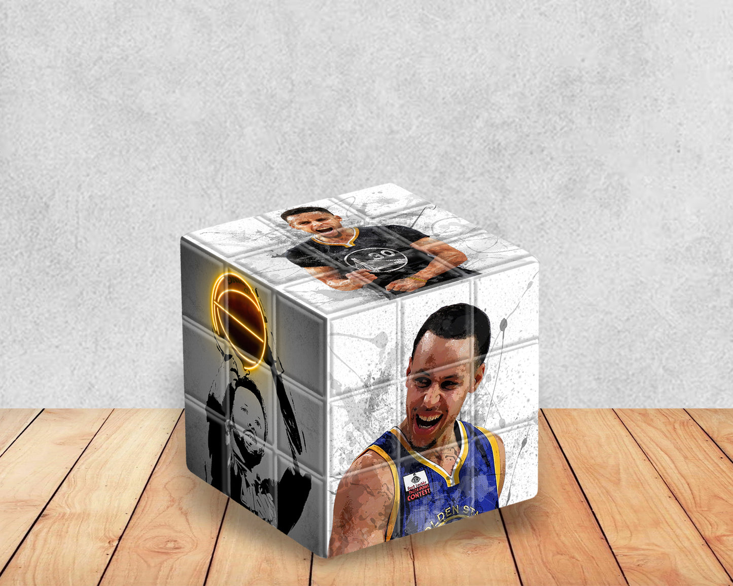 Stephen Curry Rubik's Cube