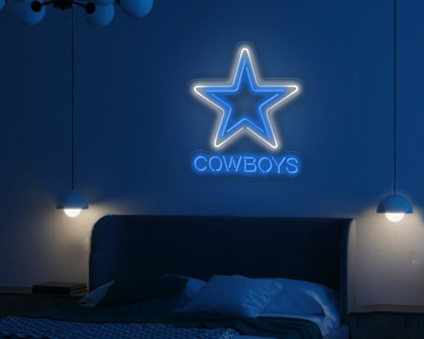 Dallas Cowboys Logo Neon Sign