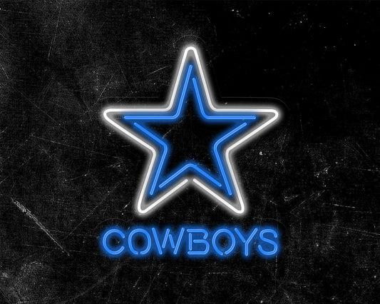 Dallas Cowboys Logo Neon Sign