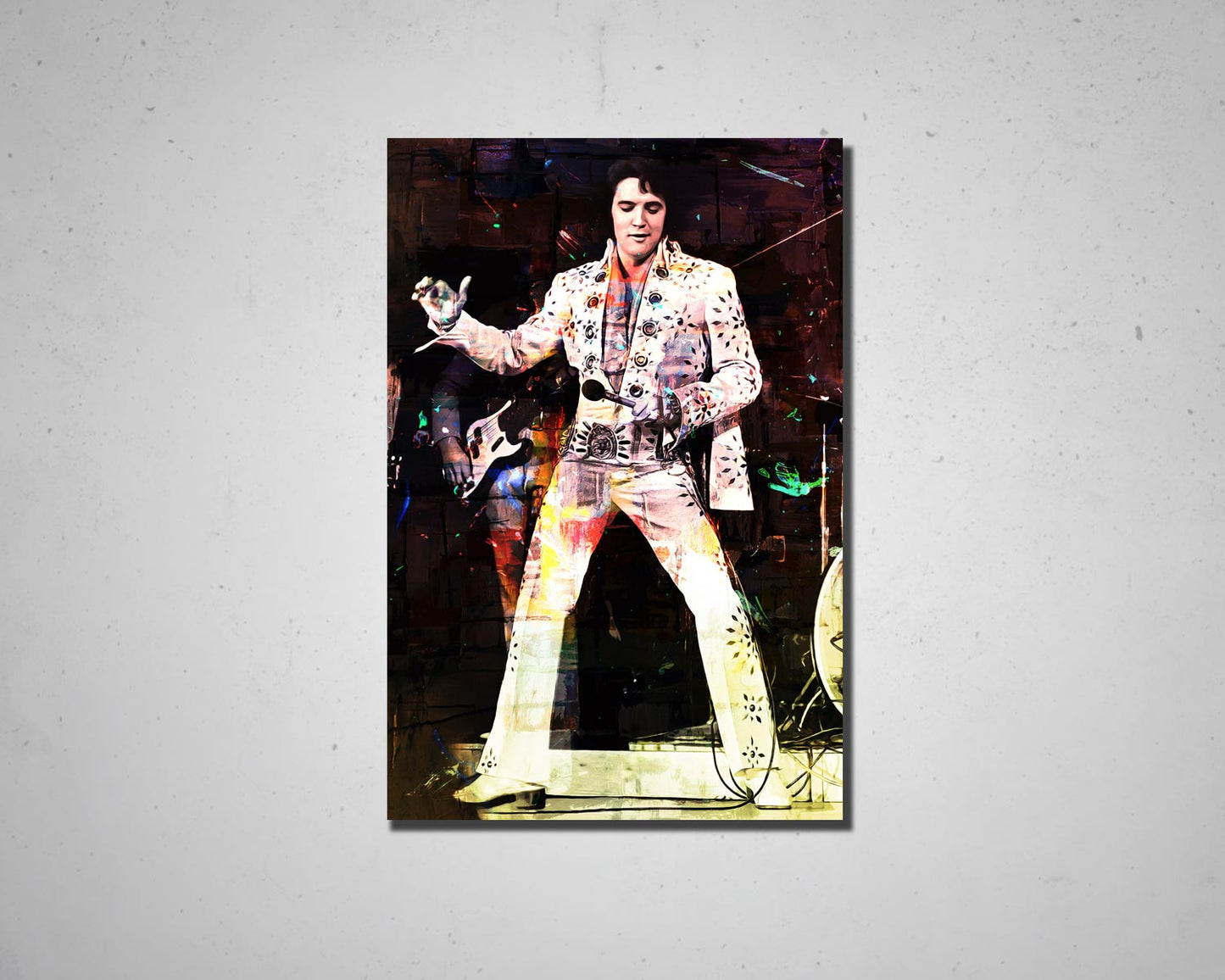 Elvis Multicolour Wall Art