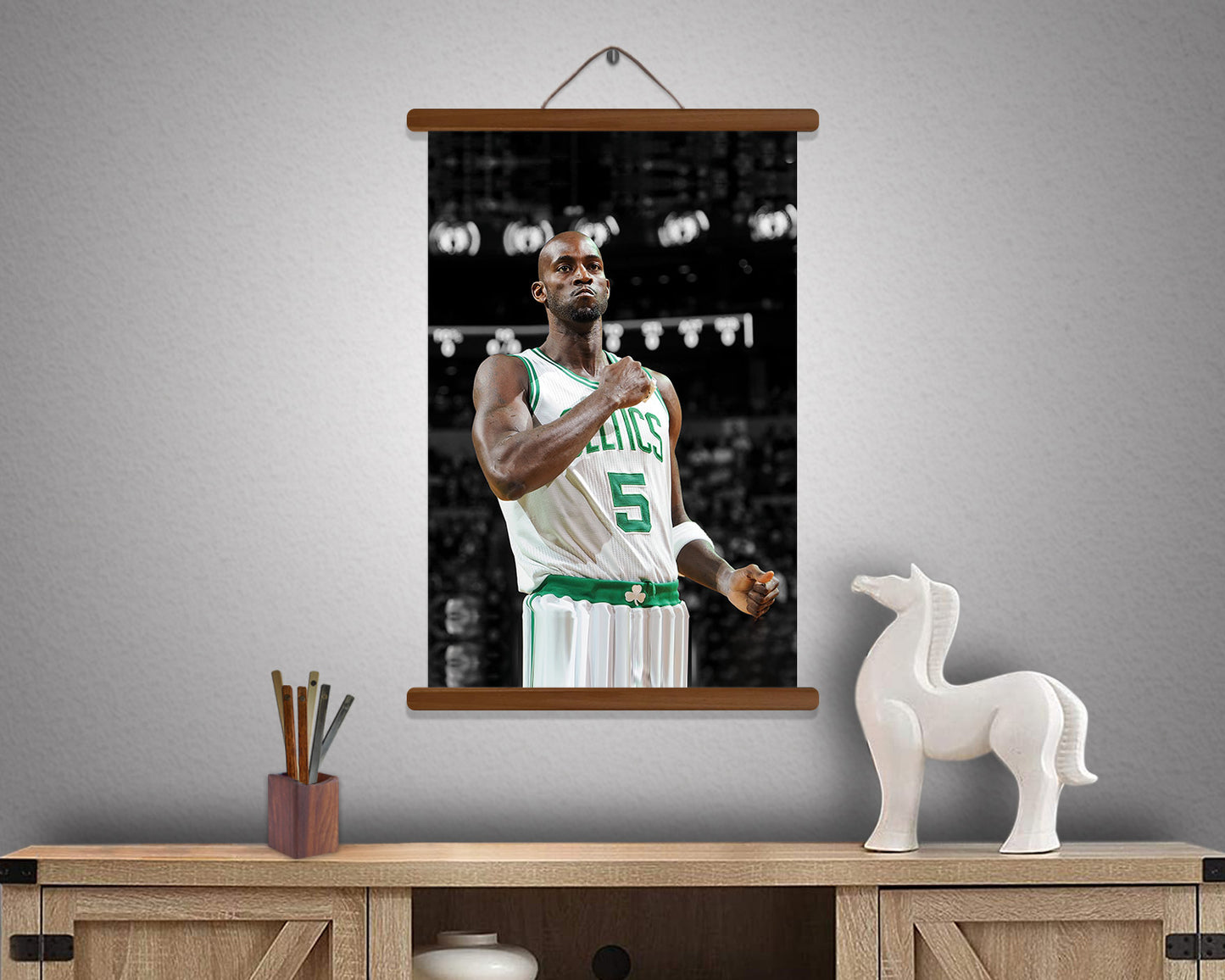 Kevin Garnett Poster Hanging Frame