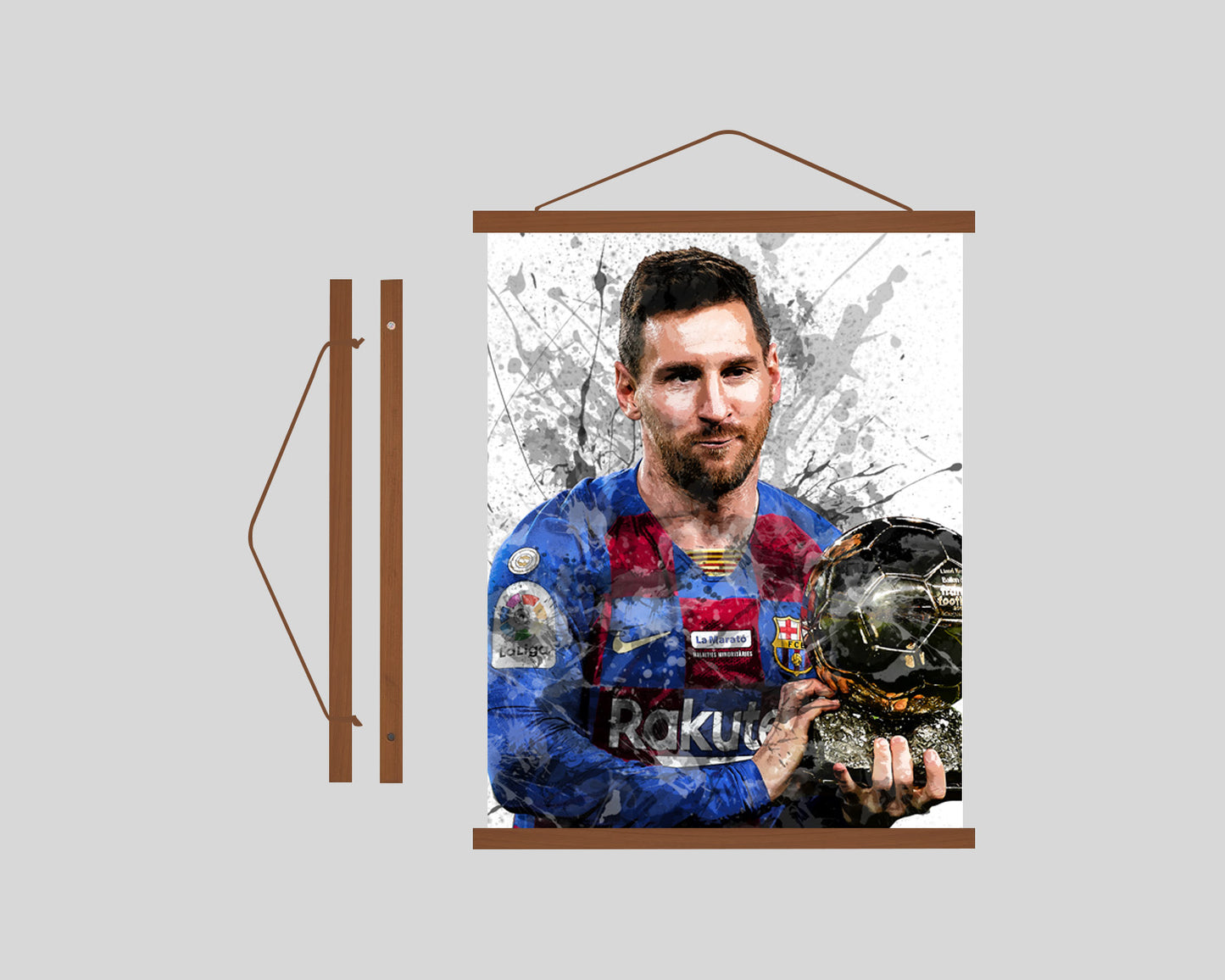 Marco colgante de Lionel Messi