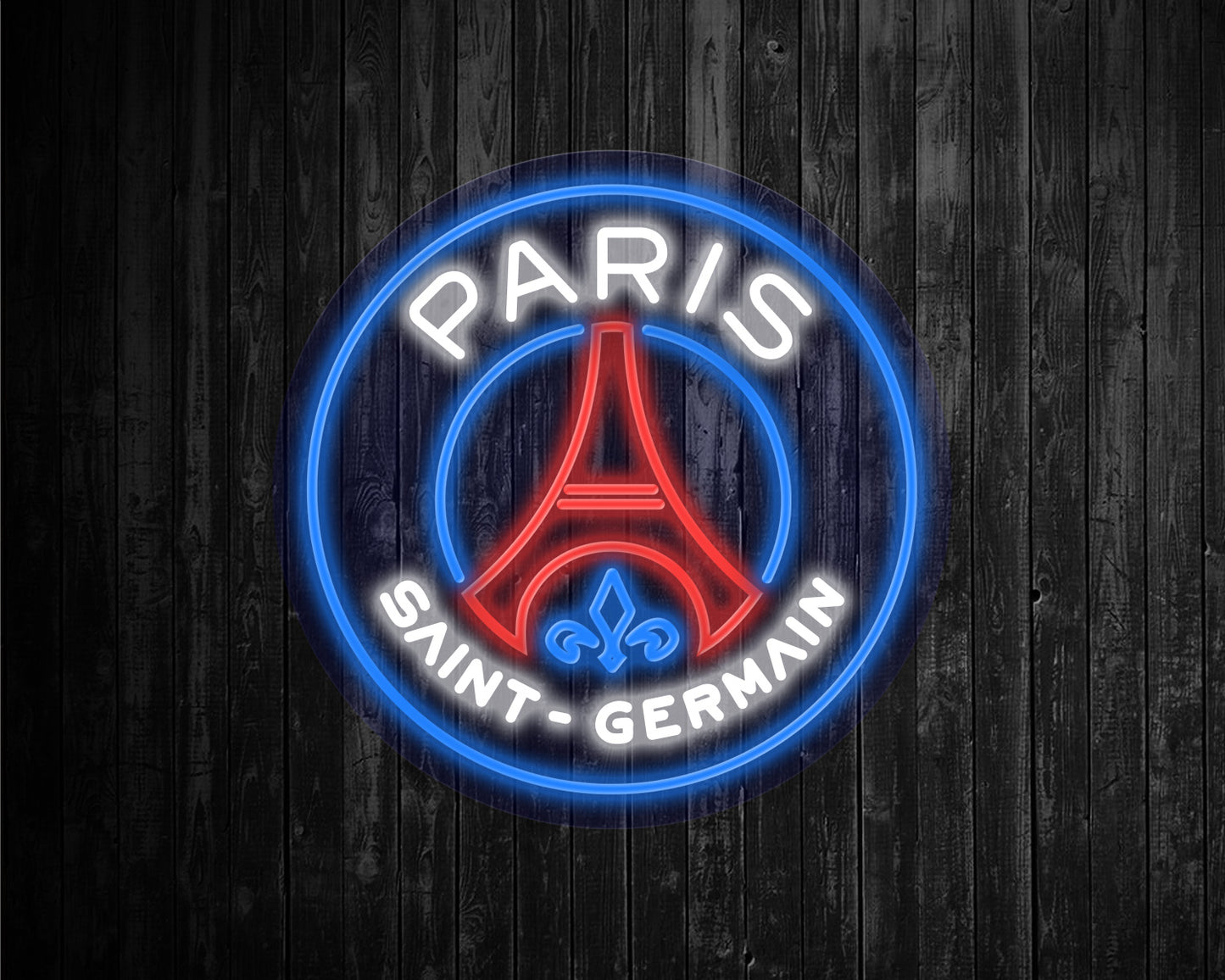 Paris Saint Germain Neon Sign