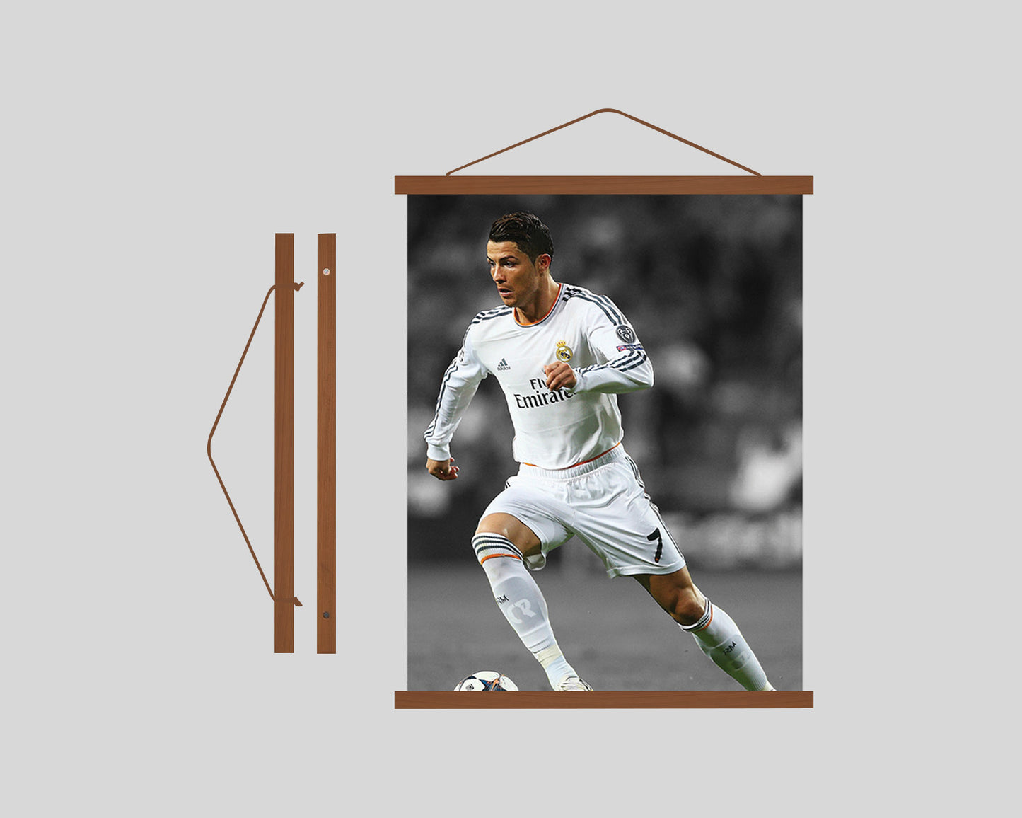 Cristiano Ronaldo Poster Hanging Frame