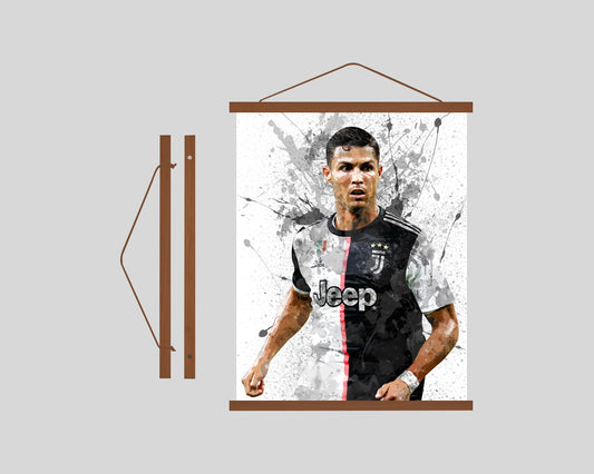 Cristiano Ronaldo Poster Hanging Frame