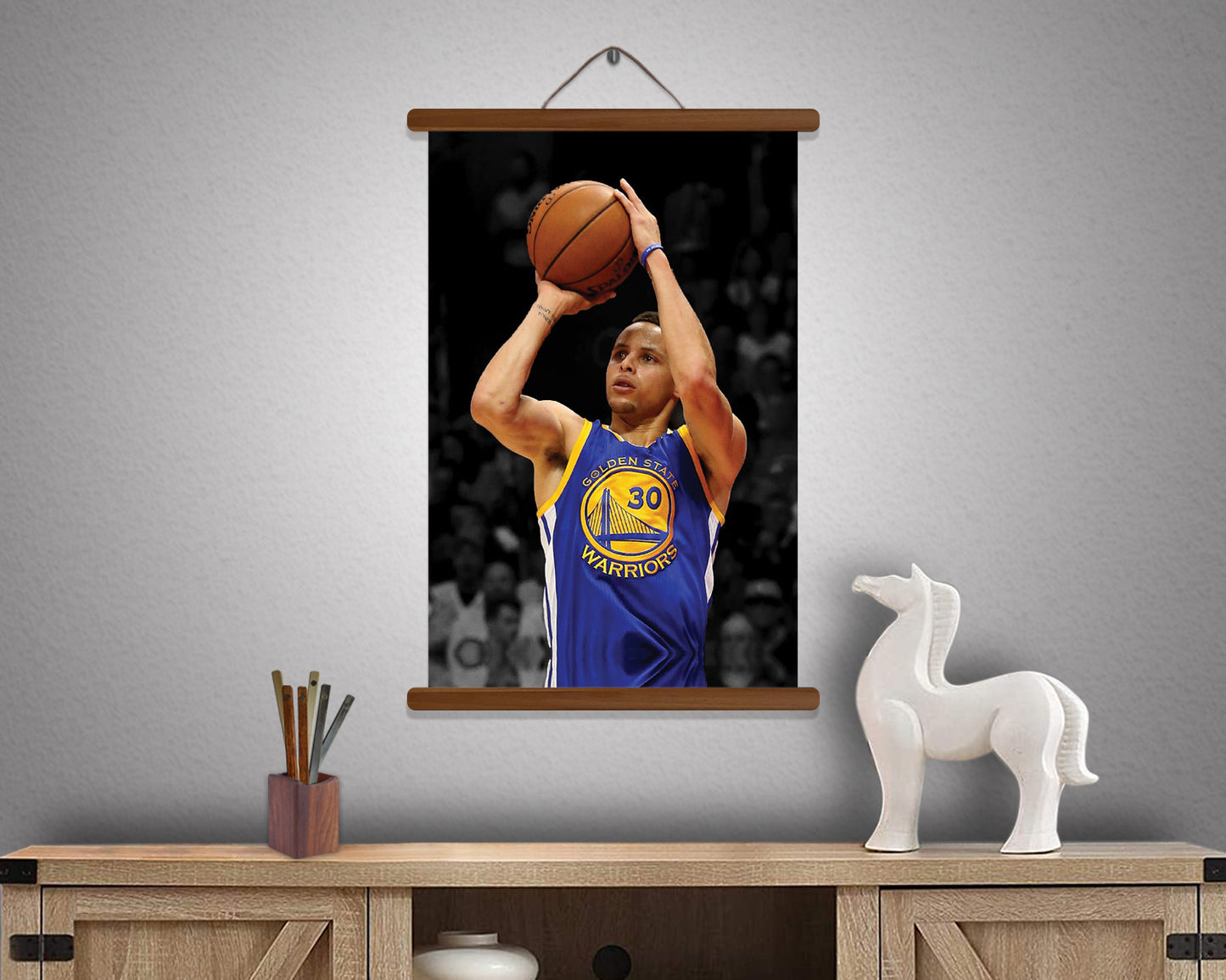 Stephan Curry Poster Hanging Frame