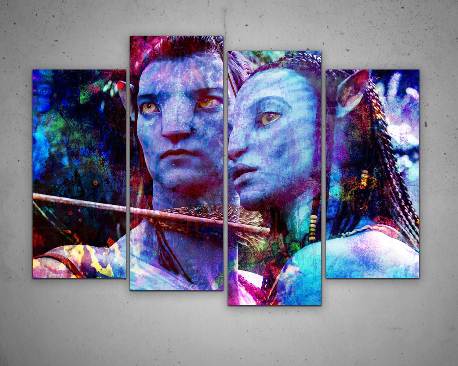 Avatar Multicolour Wall Art 