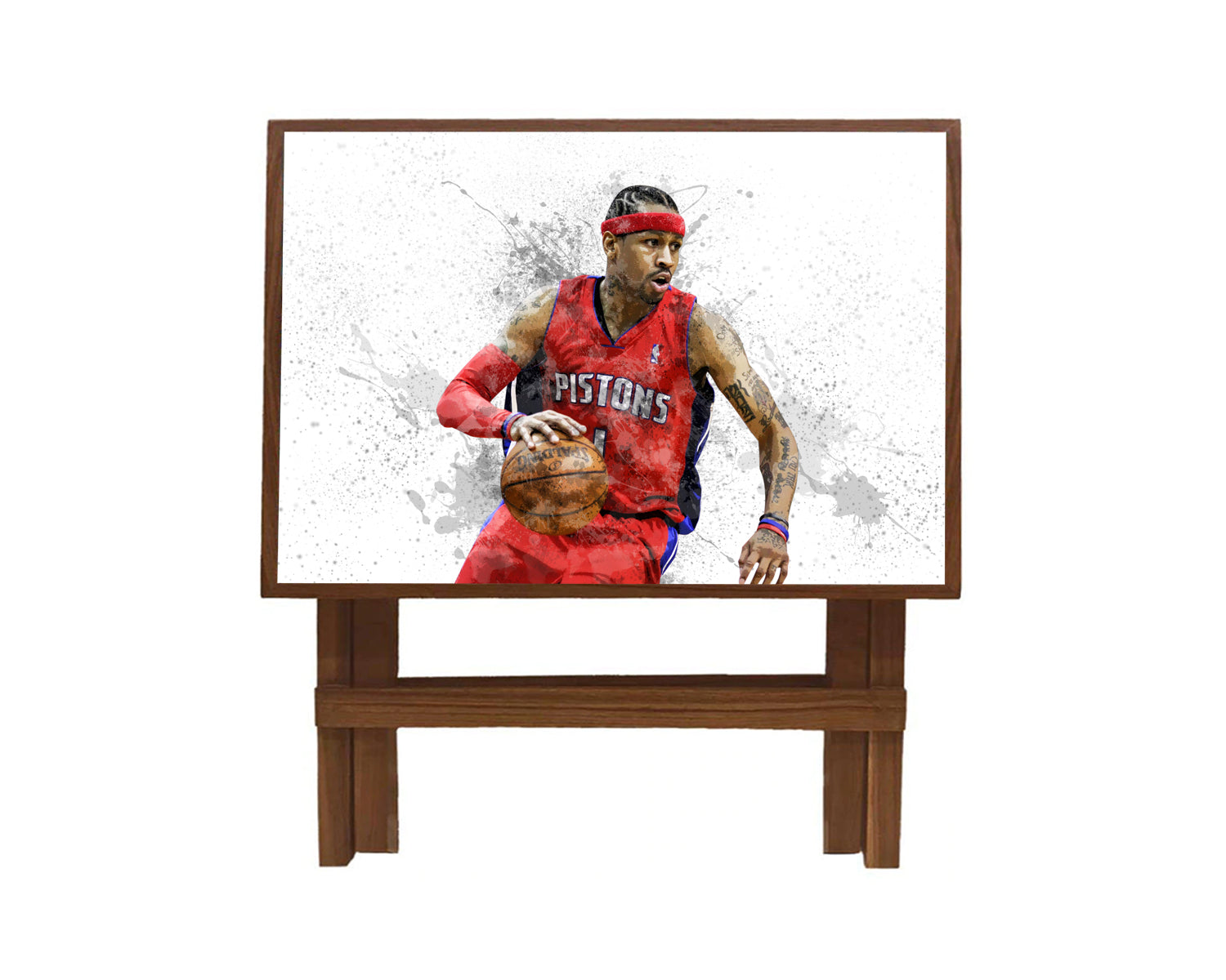 Allen Iverson Splash Effect Coffee and Laptop Table 