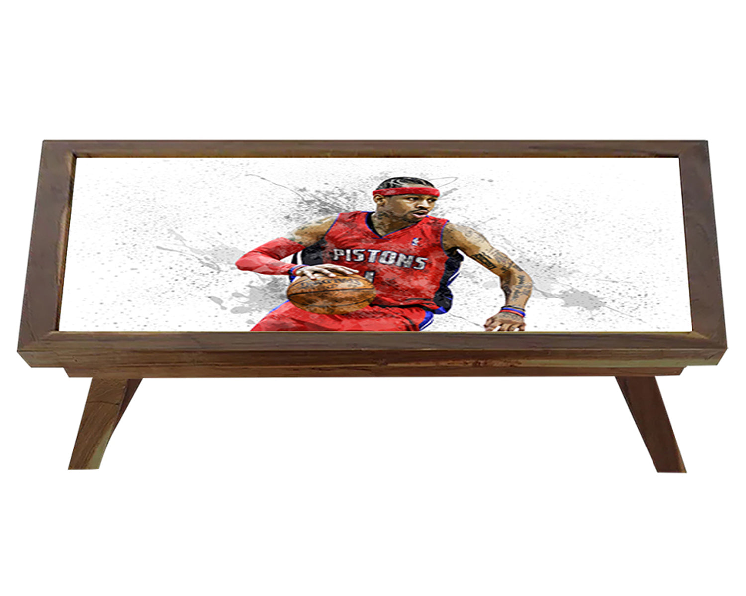 Allen Iverson Splash Effect Coffee and Laptop Table 