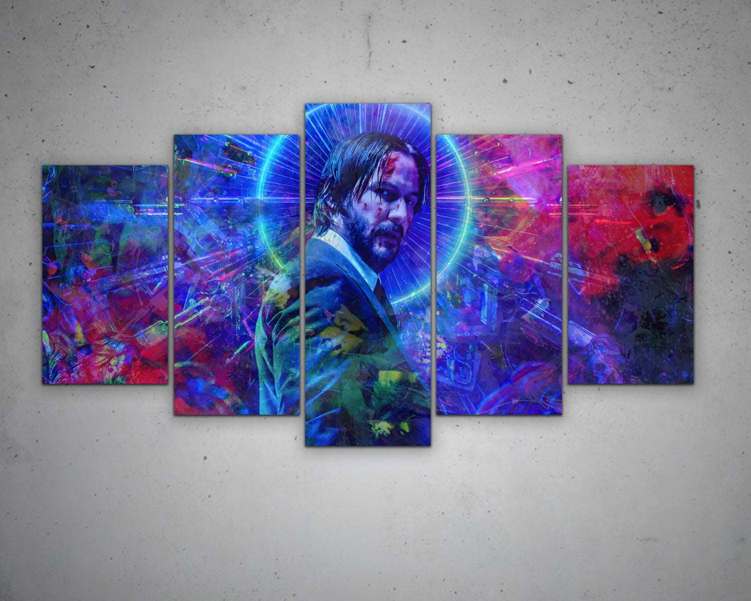 Boogeyman Multicolour Wall Art 
