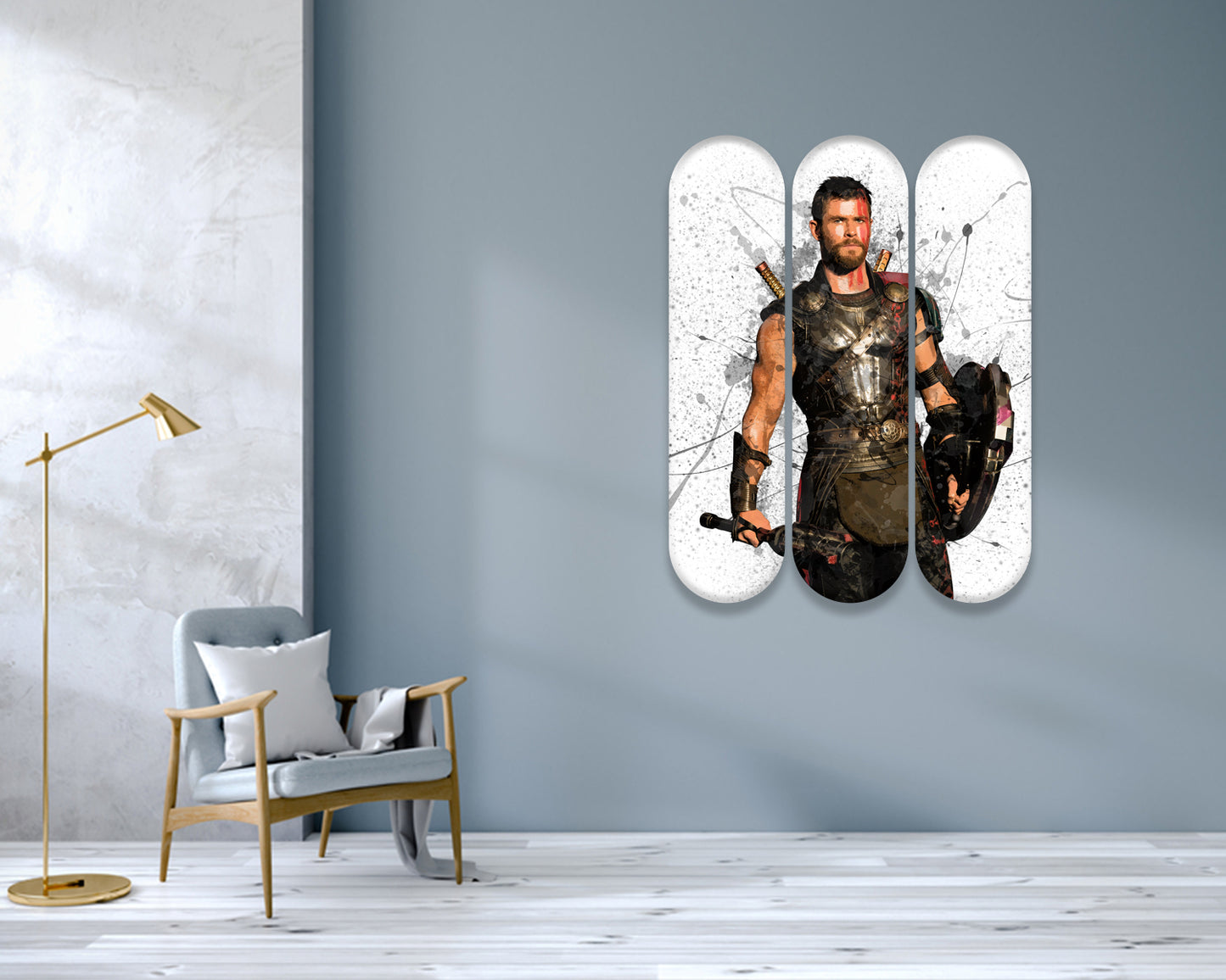 Marvel Thor Acrylic Skateboard Wall Art 