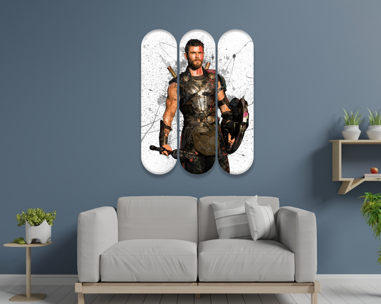 Marvel Thor Acrylic Skateboard Wall Art 