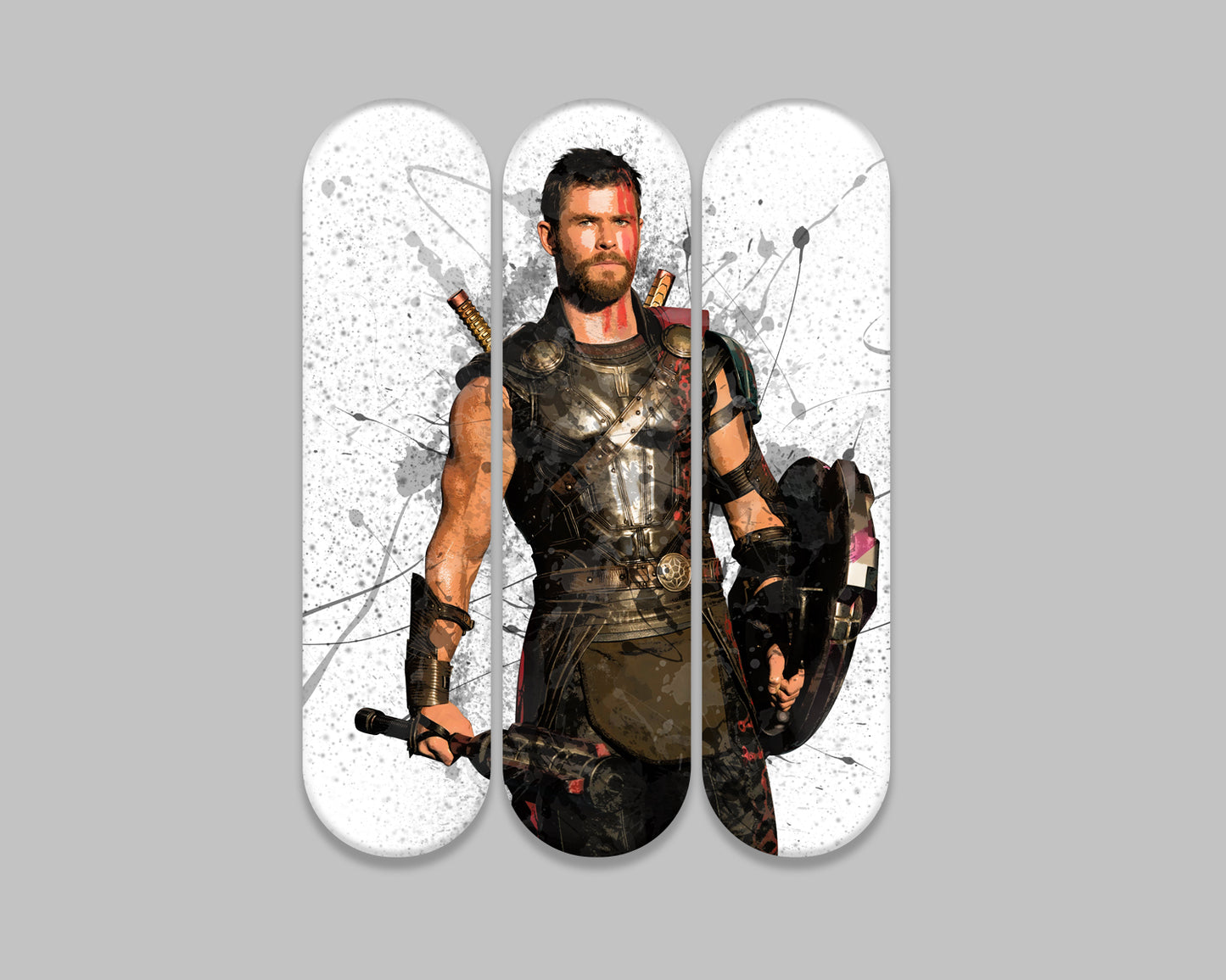 Marvel Thor Acrylic Skateboard Wall Art 