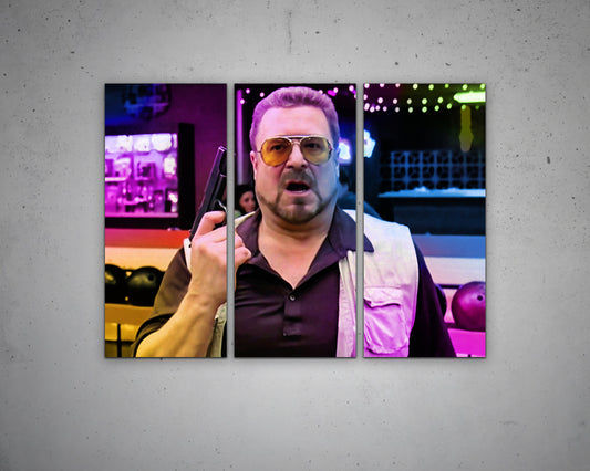 Walter Sobchak Multicolour Dude Wall Art 