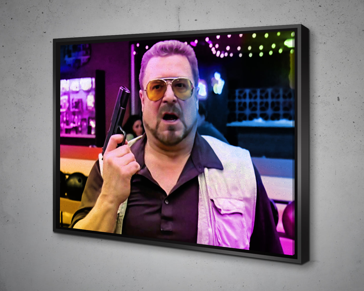 Walter Sobchak Multicolour Dude Wall Art 