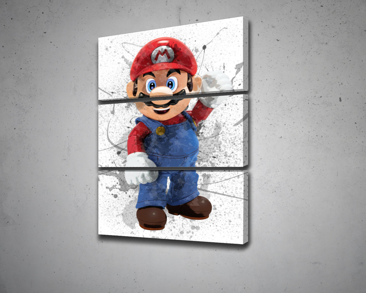Mario Canvas Wall Art