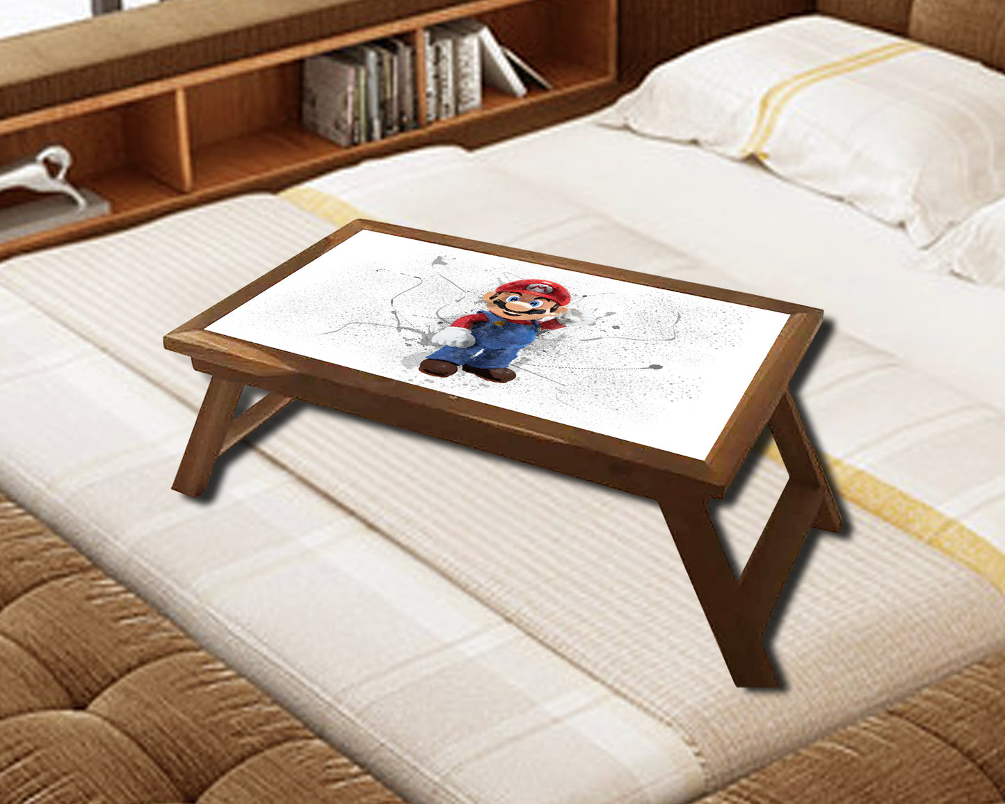 Mario Splash Effect Coffee and Laptop Table 