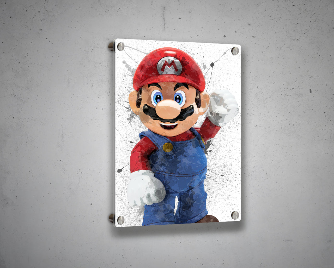 Mario Canvas Wall Art