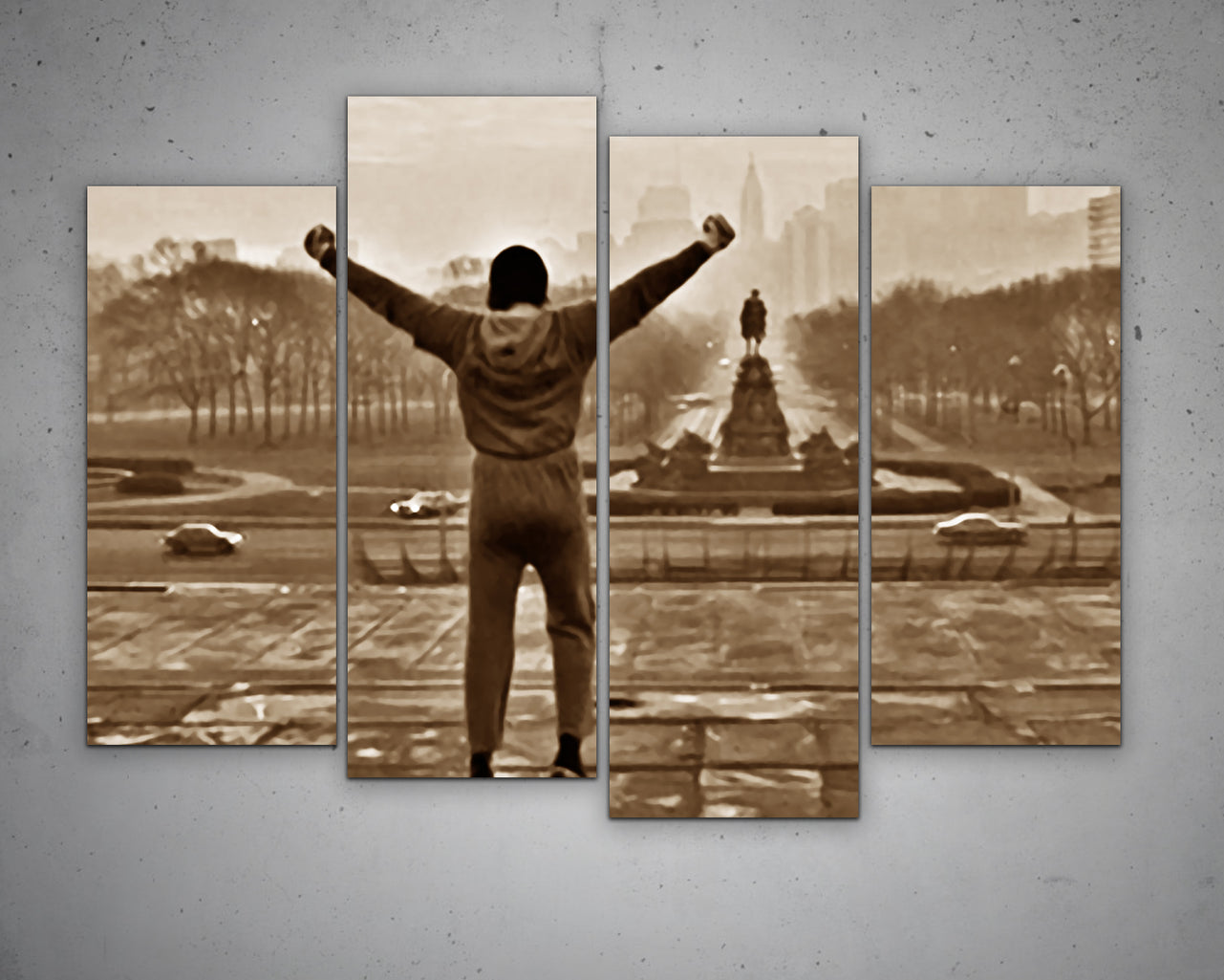Rocky Multicolour Wall Art