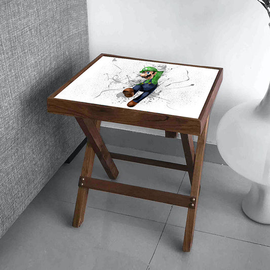 Luigi Splash Effect Coffee and Laptop Table 