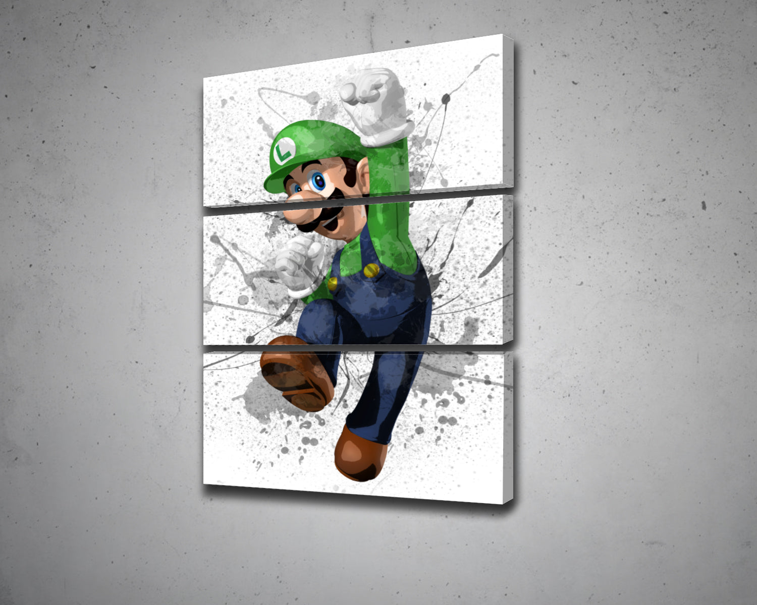Luigi Canvas Wall Art 