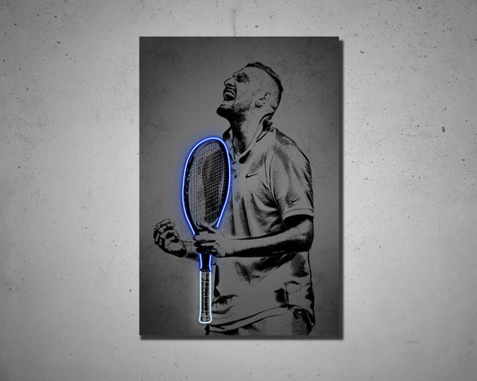 Nick Kyrgios Canvas Wall Art 