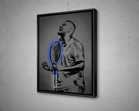 Nick Kyrgios Canvas Wall Art