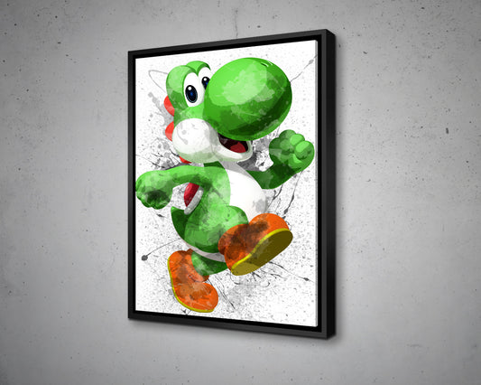 Yoshi Canvas Wall Art